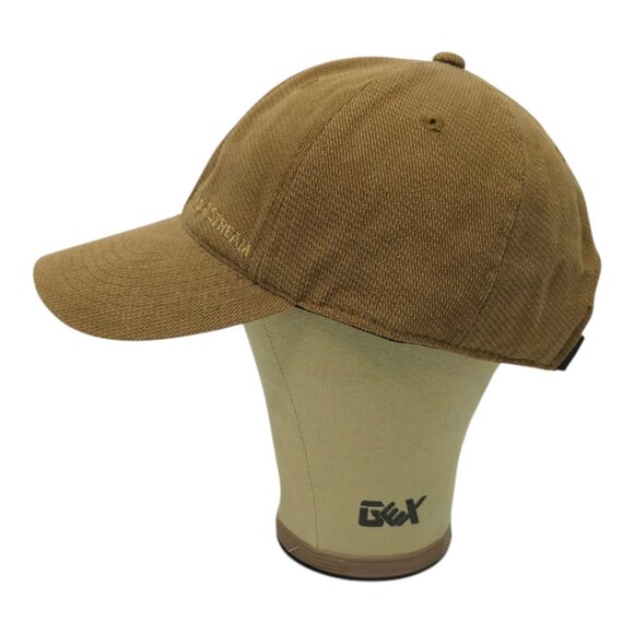 Field and Stream Strapback Cap Logo 6 Panel Hunting Baseball Hat Light Brown - Picture 11 of 14